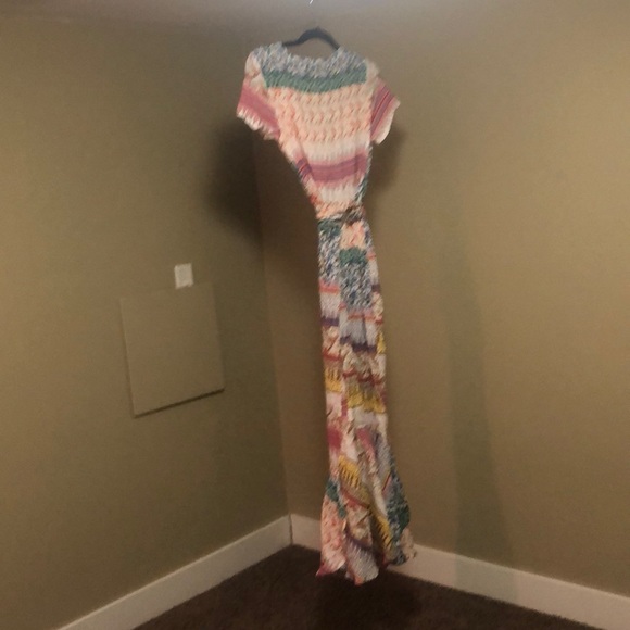 Floral wrap maxi dress - Picture 3 of 3